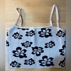 Floral Knit Tank Top